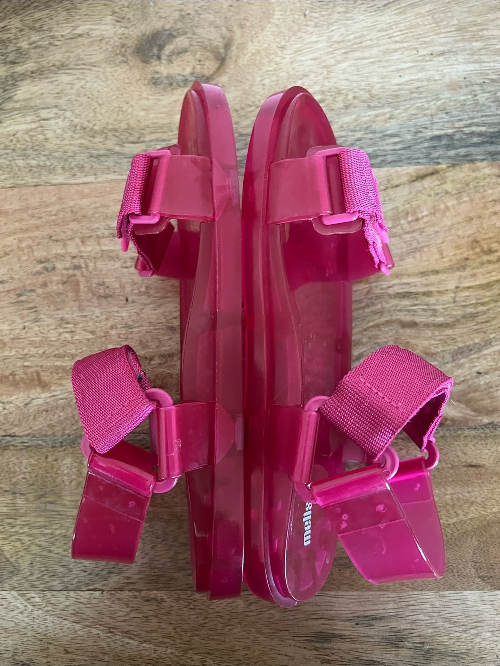 Melissa Papete Jelly Sandals Pink US 7 EU 38 - Picture 7 of 13